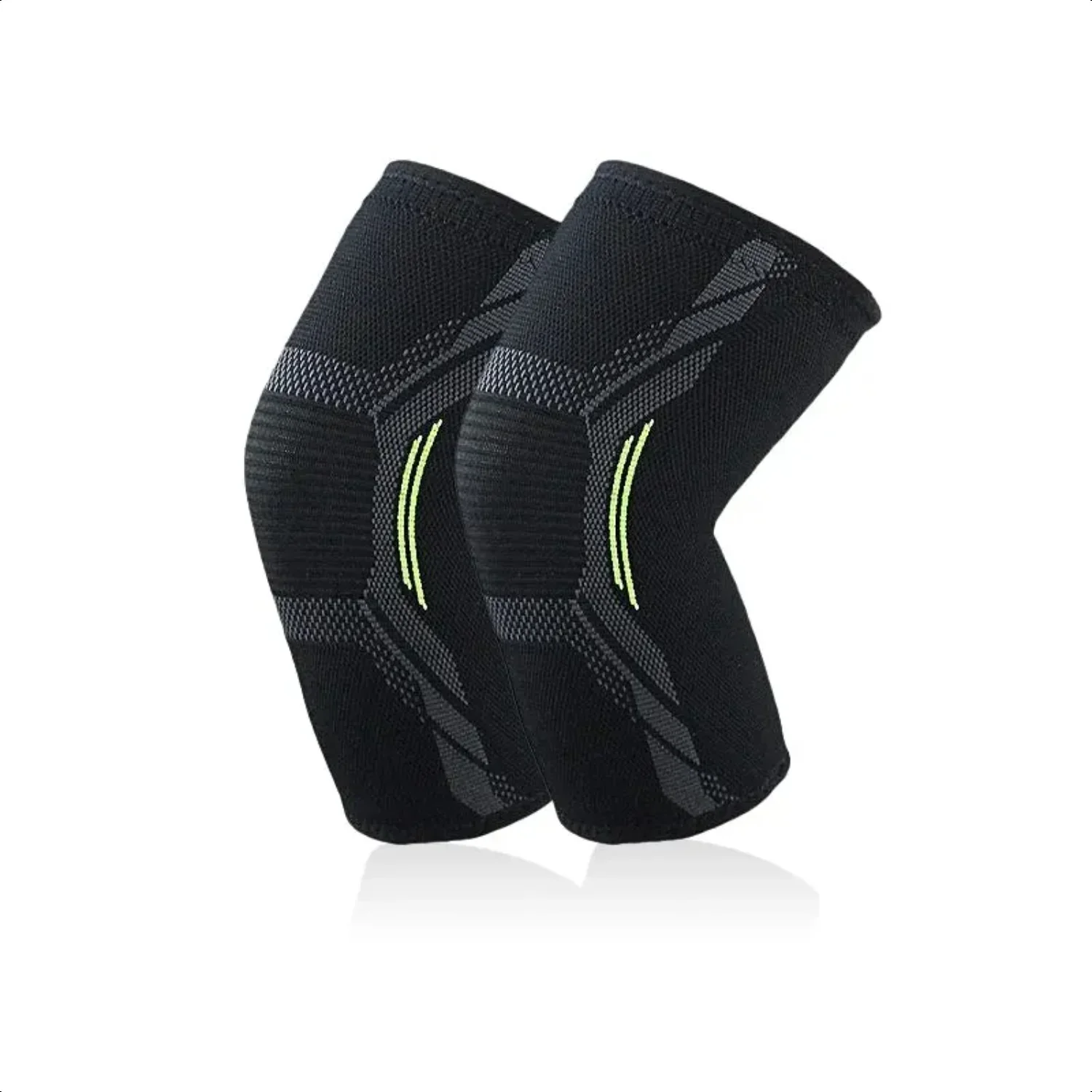 Running Gear In The Cold - Single Knitted Nylon Sports Knee Pad