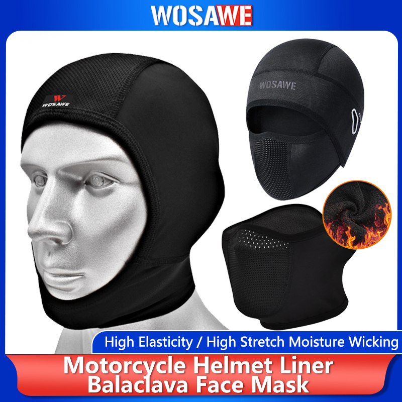 Running Gear Quick Dry - WOSAWE Unisex Full Face Mask, Motorcycle