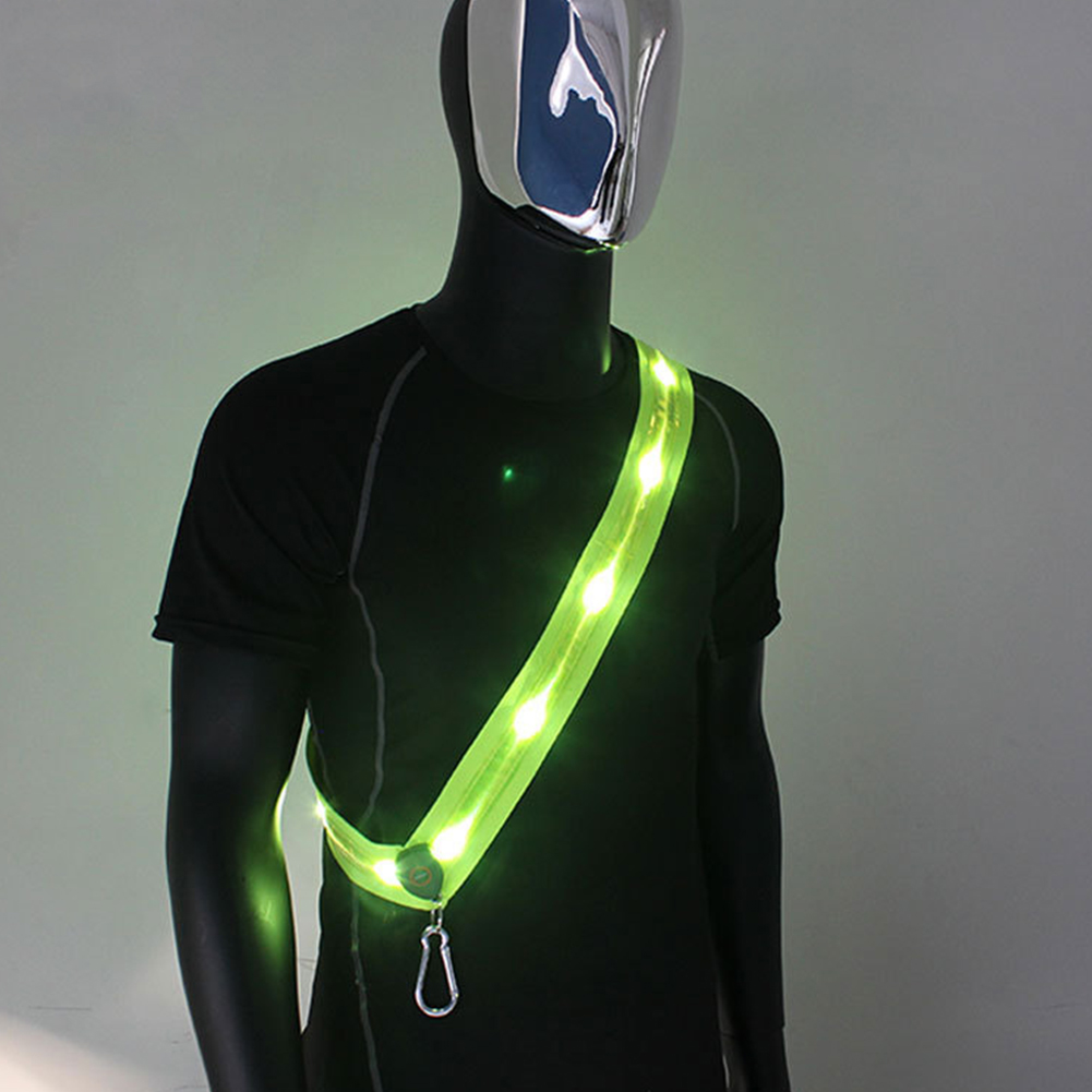 LED Running Belt Rechargeable  - مراجعة Running Gear Night وسعره
