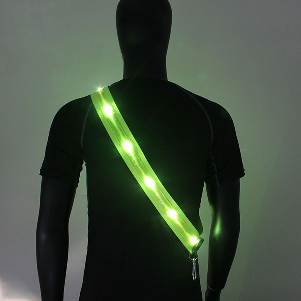 LED Running Belt Rechargeable  - مراجعة Running Gear Night وسعره