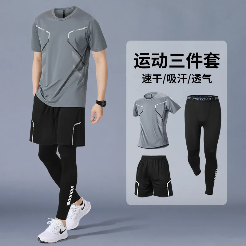 Men's New Spring/Summer Quick- - مراجعة Running Gear Quick Dry وسعره