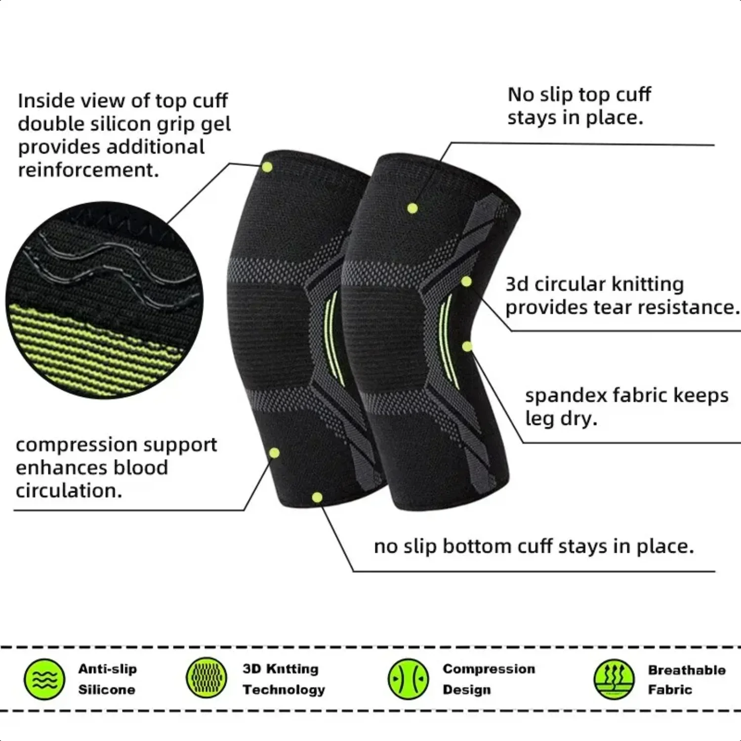 Single Knitted Nylon Sports Kn - مراجعة Running Gear In The Cold وسعره