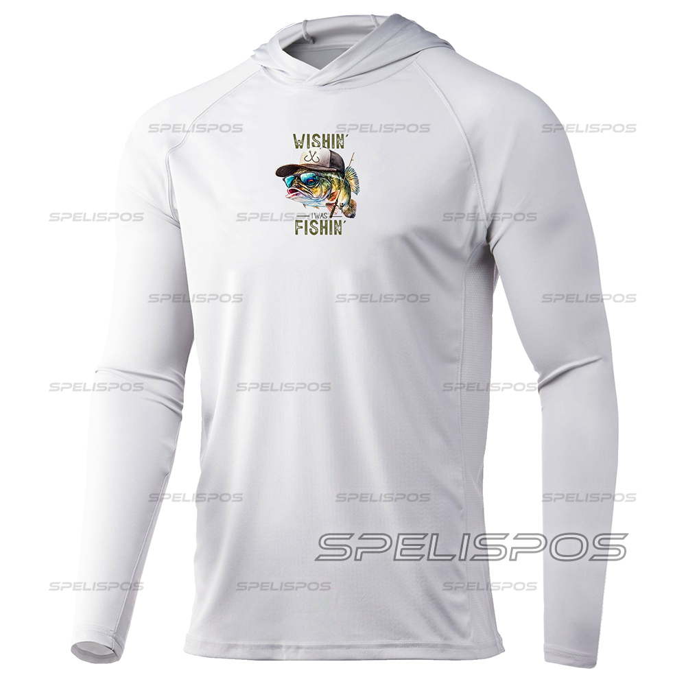 Fishing Hood White Long Sleeve - مراجعة Running Gear Long Sleeve وسعره