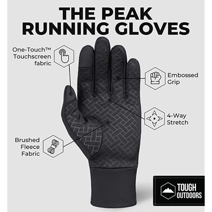 Winter Gloves - Mens Cold Weat - مراجعة Running Gear In The Cold وسعره