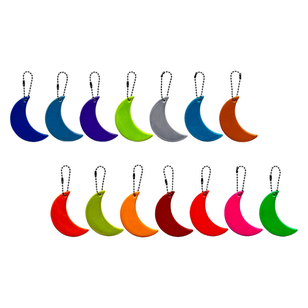 14Pcs Visible Moon Reflective  - مراجعة Running Gear Night وسعره