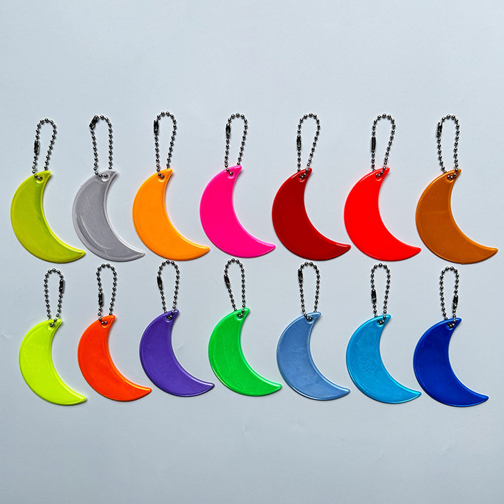 14Pcs Visible Moon Reflective  - مراجعة Running Gear Night وسعره