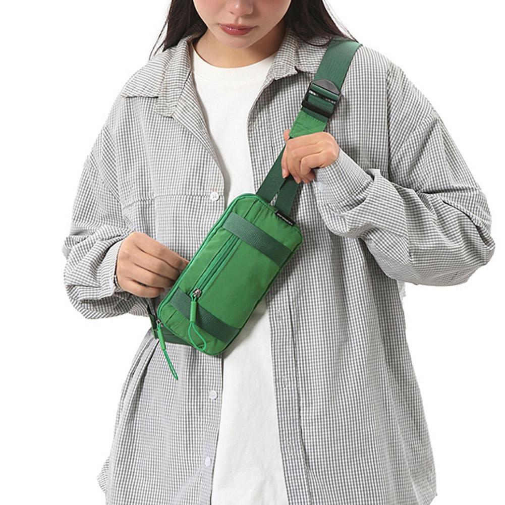 Chest Bag Pure Color Nylon Lig - مراجعة Running Zwift وسعره
