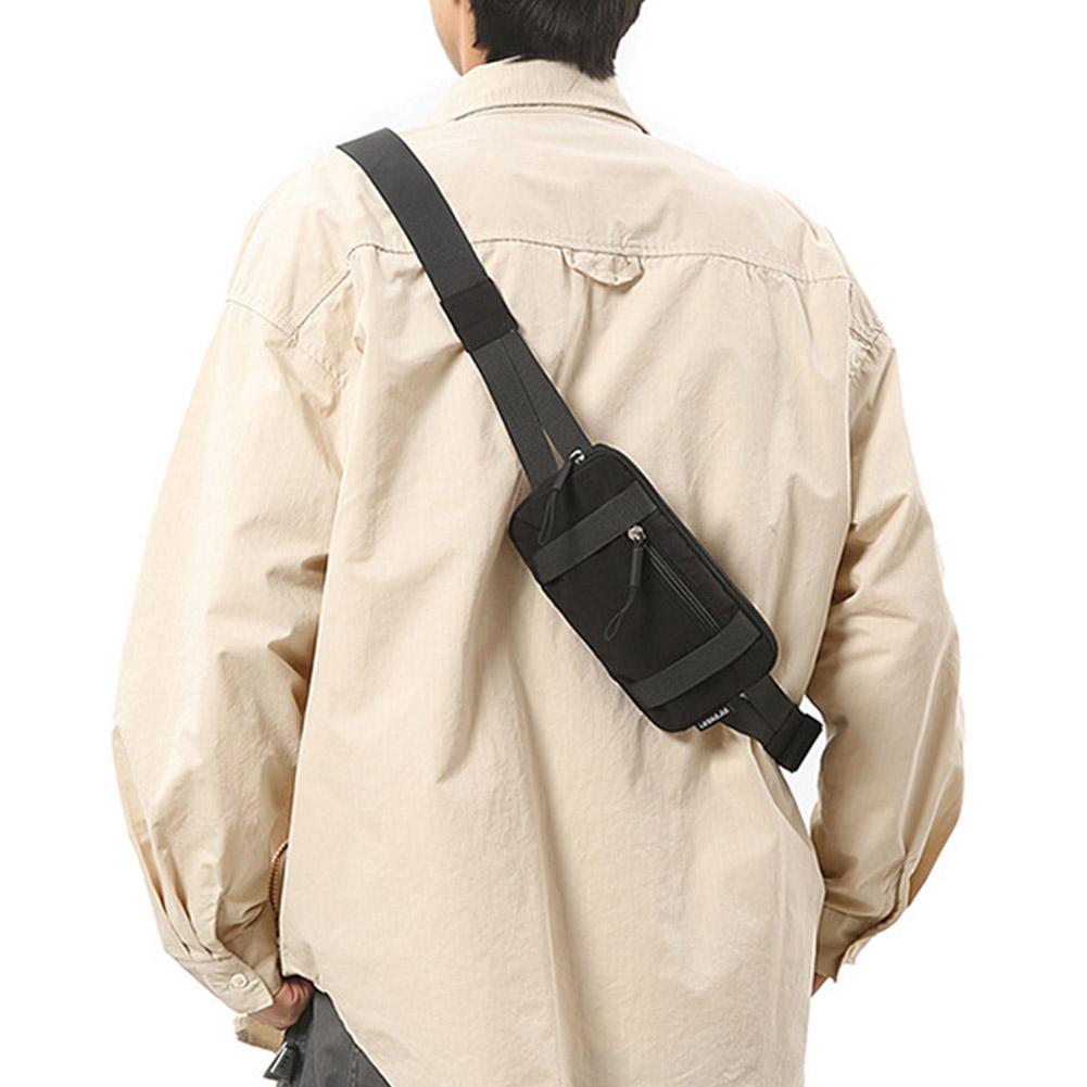 Chest Bag Pure Color Nylon Lig - مراجعة Running Zwift وسعره