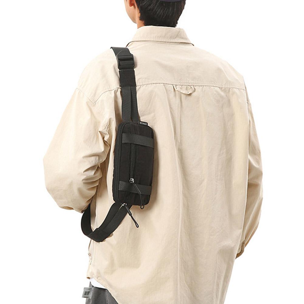 Chest Bag Pure Color Nylon Lig - مراجعة Running Zwift وسعره