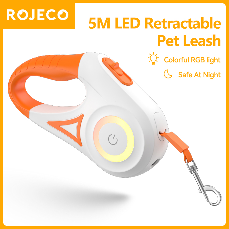 ROJECO 5M Automatic Dog Leash  - مراجعة Running Gear Dog وسعره