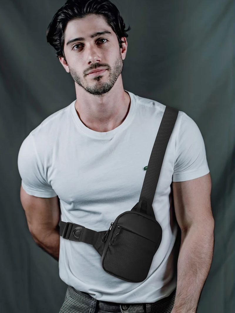 Casual Men Shoulder Chest Bag  - مراجعة Running Gear Backpack وسعره