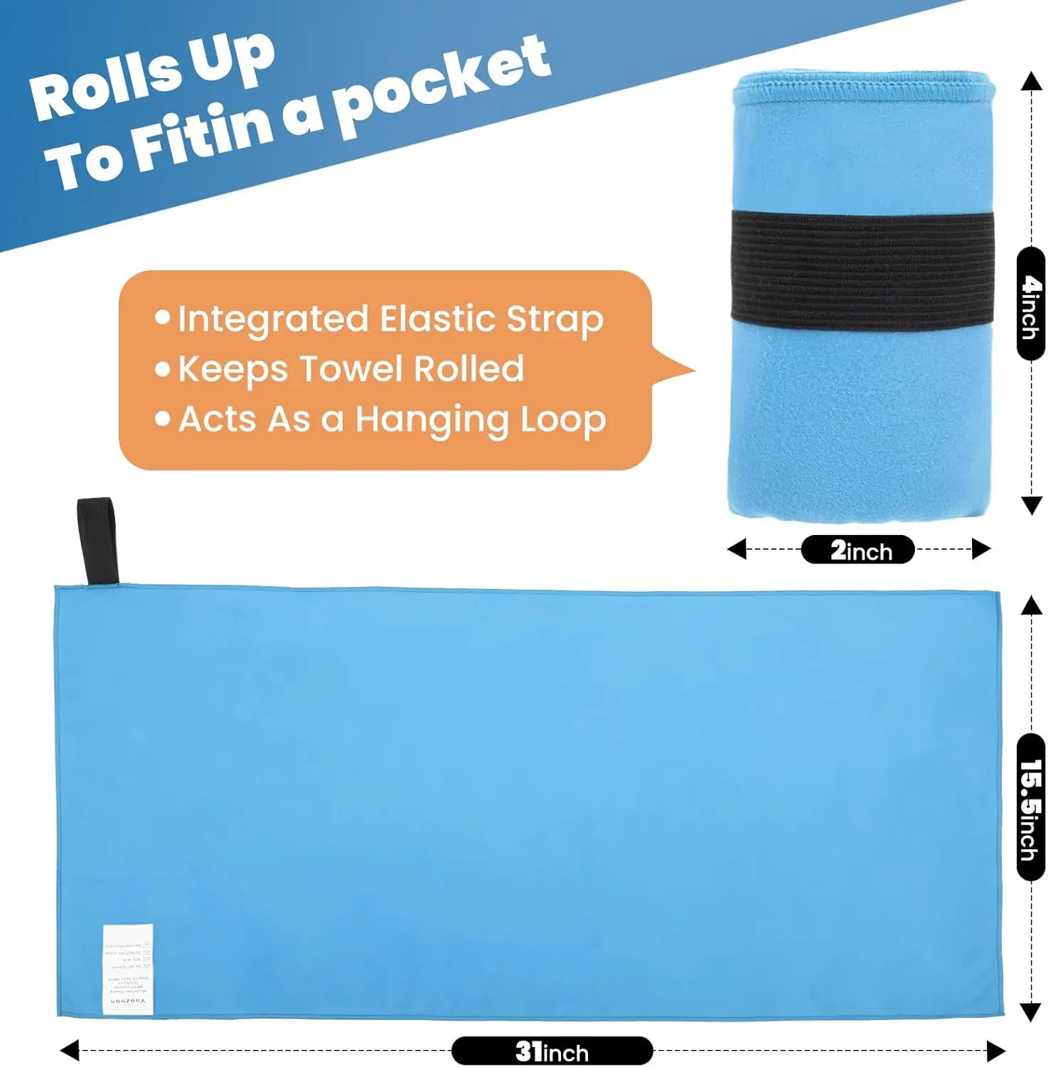 3 Pack Quick Dry Gym Towel for - مراجعة Running Gear Quick Dry وسعره