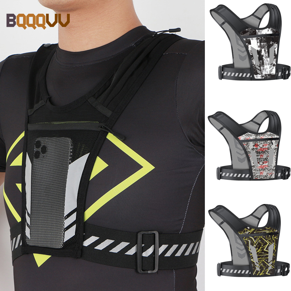 Reflective Running Vest with P - مراجعة Running Gear Night وسعره