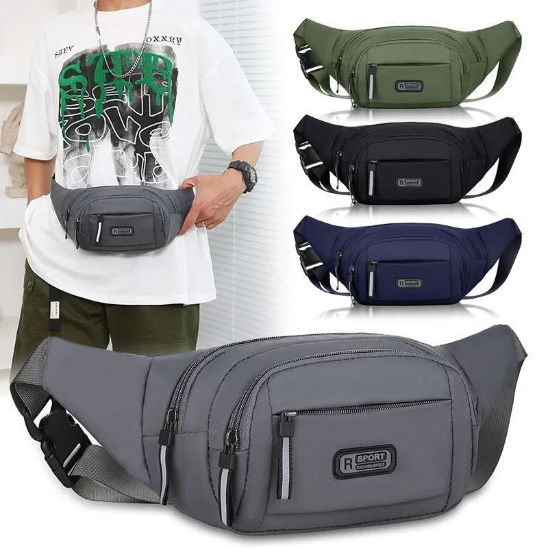 Men Canvas Fanny Waist Packs U - مراجعة Running Zwift وسعره