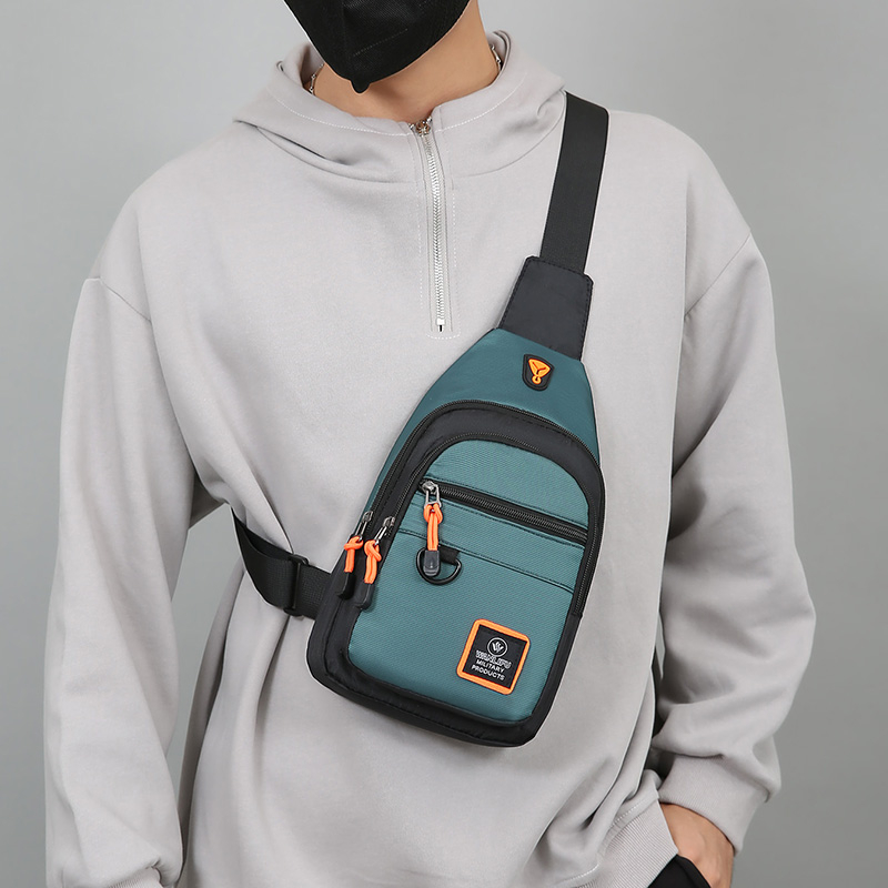 Casual Men Chest Bag Nylon Sma - مراجعة Running Gear Backpack وسعره