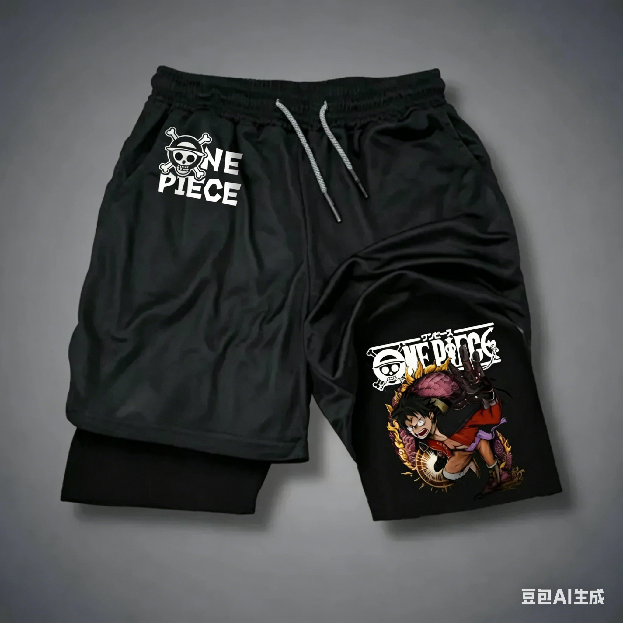 One Piece Men's Luffy Gear 5 2 - مراجعة Running Gear Quick Dry وسعره