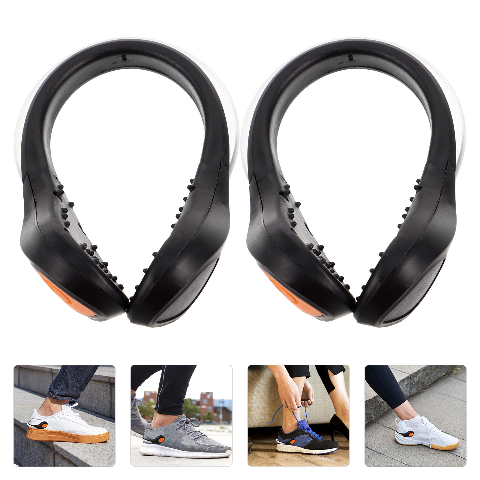 2Pcs LED Shoe Clip Lights Nigh - مراجعة Running Gear Night وسعره