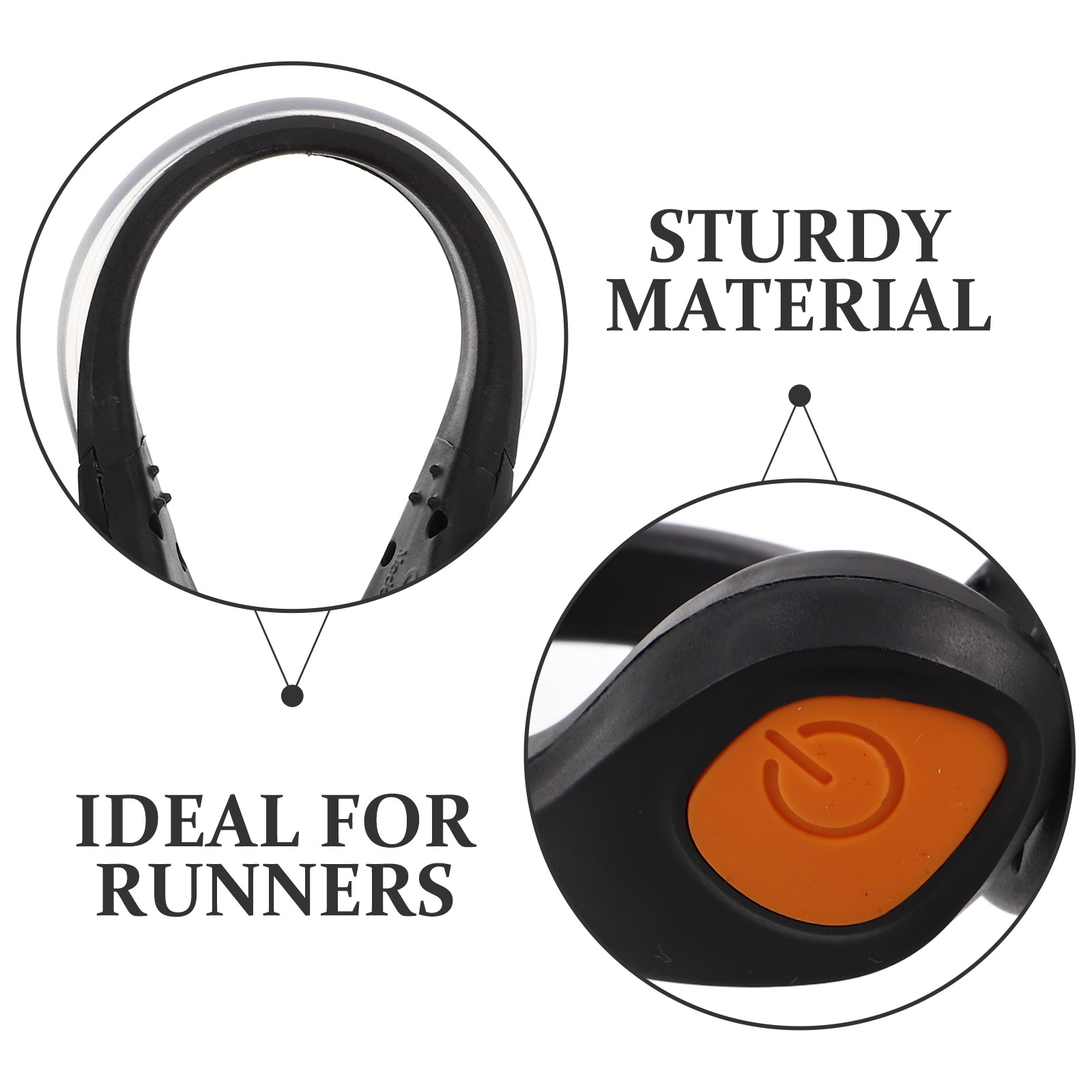 2Pcs LED Shoe Clip Lights Nigh - مراجعة Running Gear Night وسعره