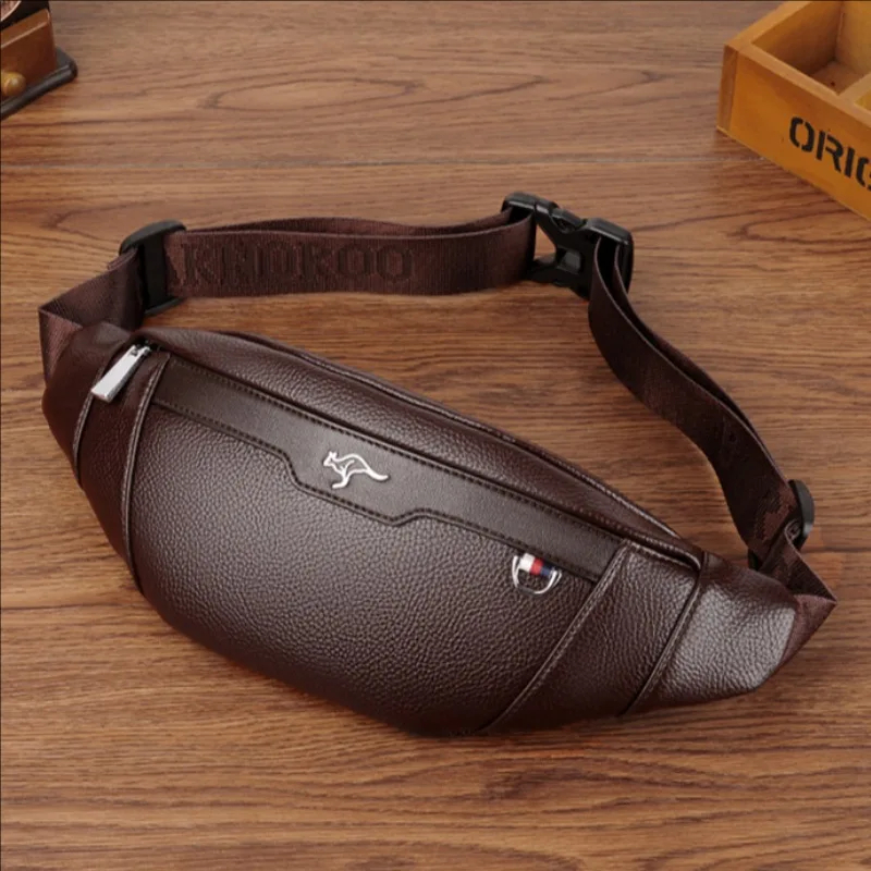 Business Leather Waist Bag Mul - مراجعة Running Zwift وسعره