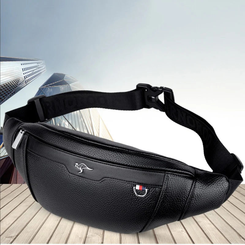 Business Leather Waist Bag Mul - مراجعة Running Zwift وسعره