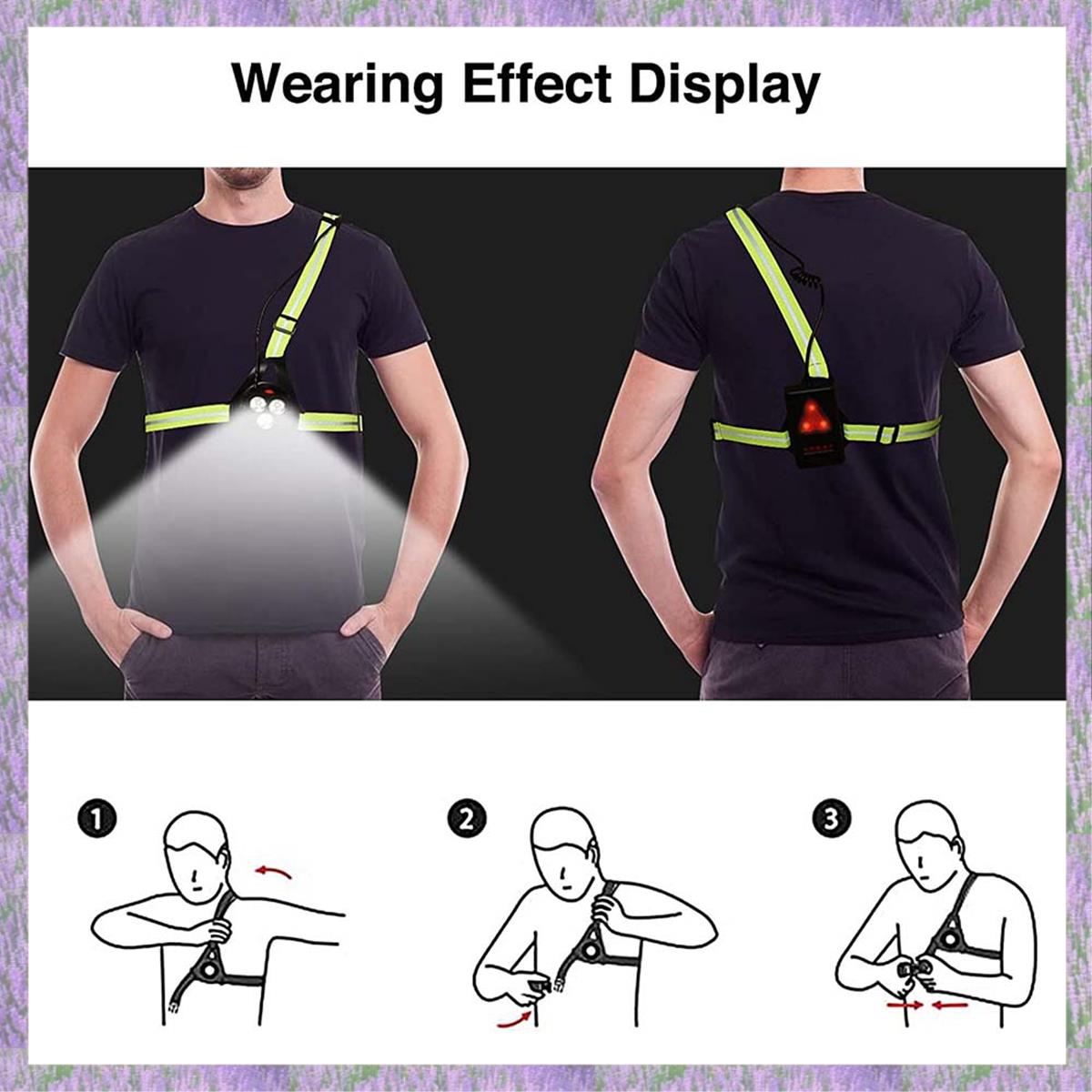 A63K-Night Running Lights For  - مراجعة Running Gear Night وسعره