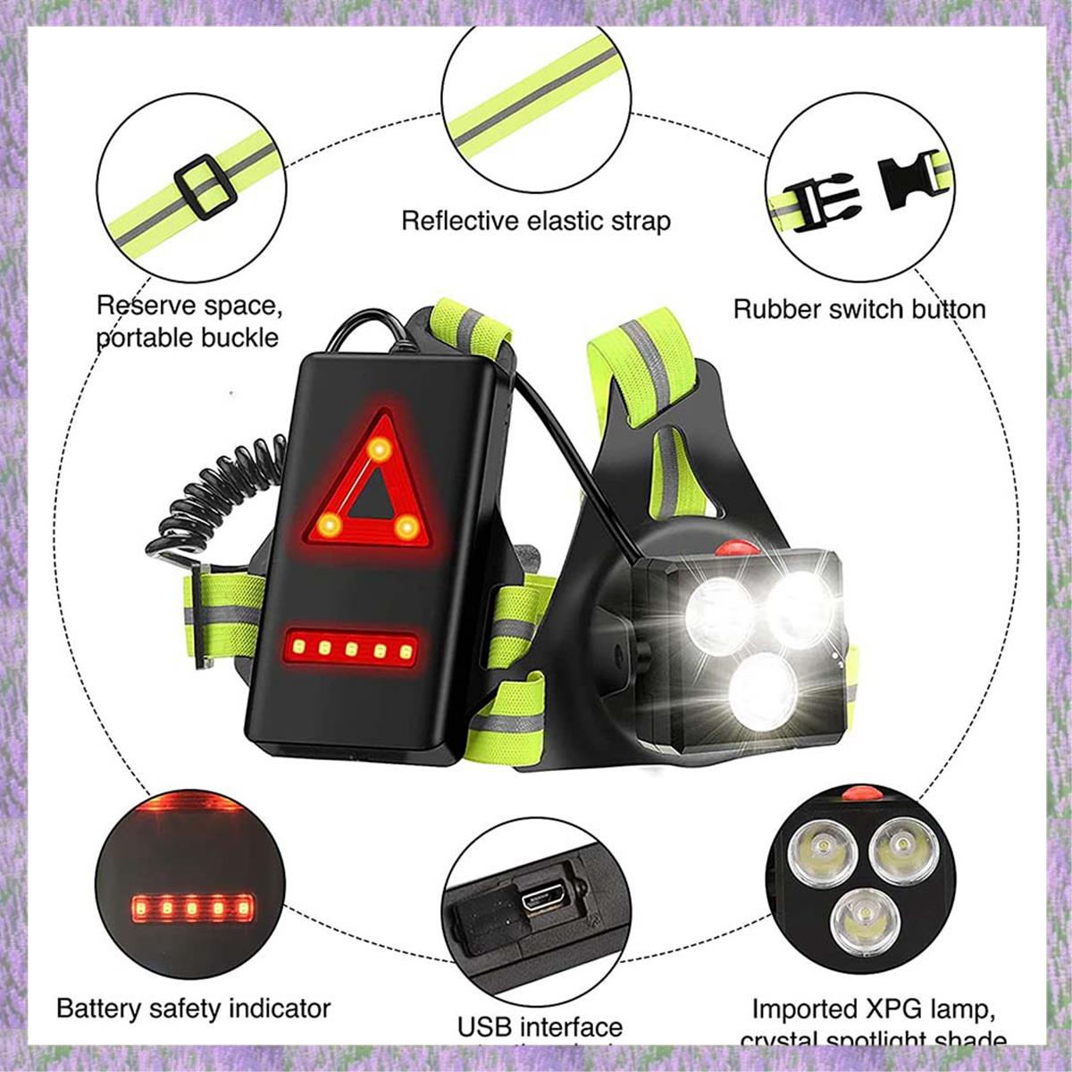 A63K-Night Running Lights For  - مراجعة Running Gear Night وسعره