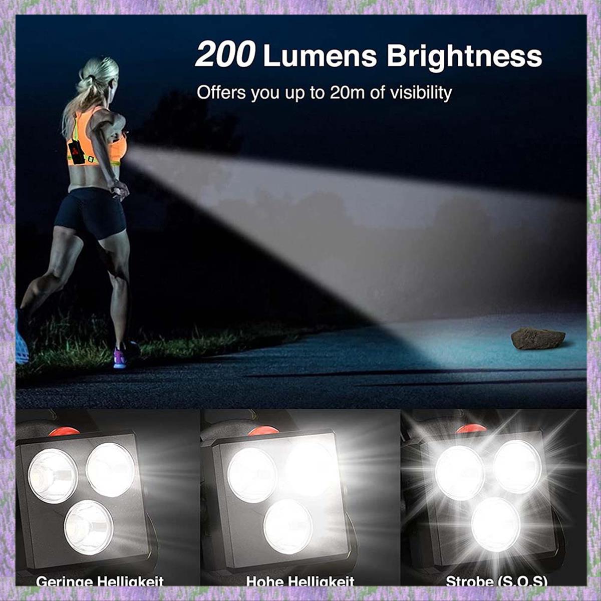 A63K-Night Running Lights For  - مراجعة Running Gear Night وسعره