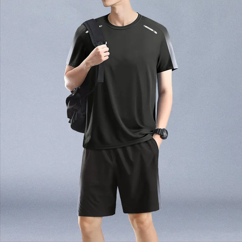Men's 2-Piece Summer Athletic  - مراجعة Running Gear Quick Dry وسعره