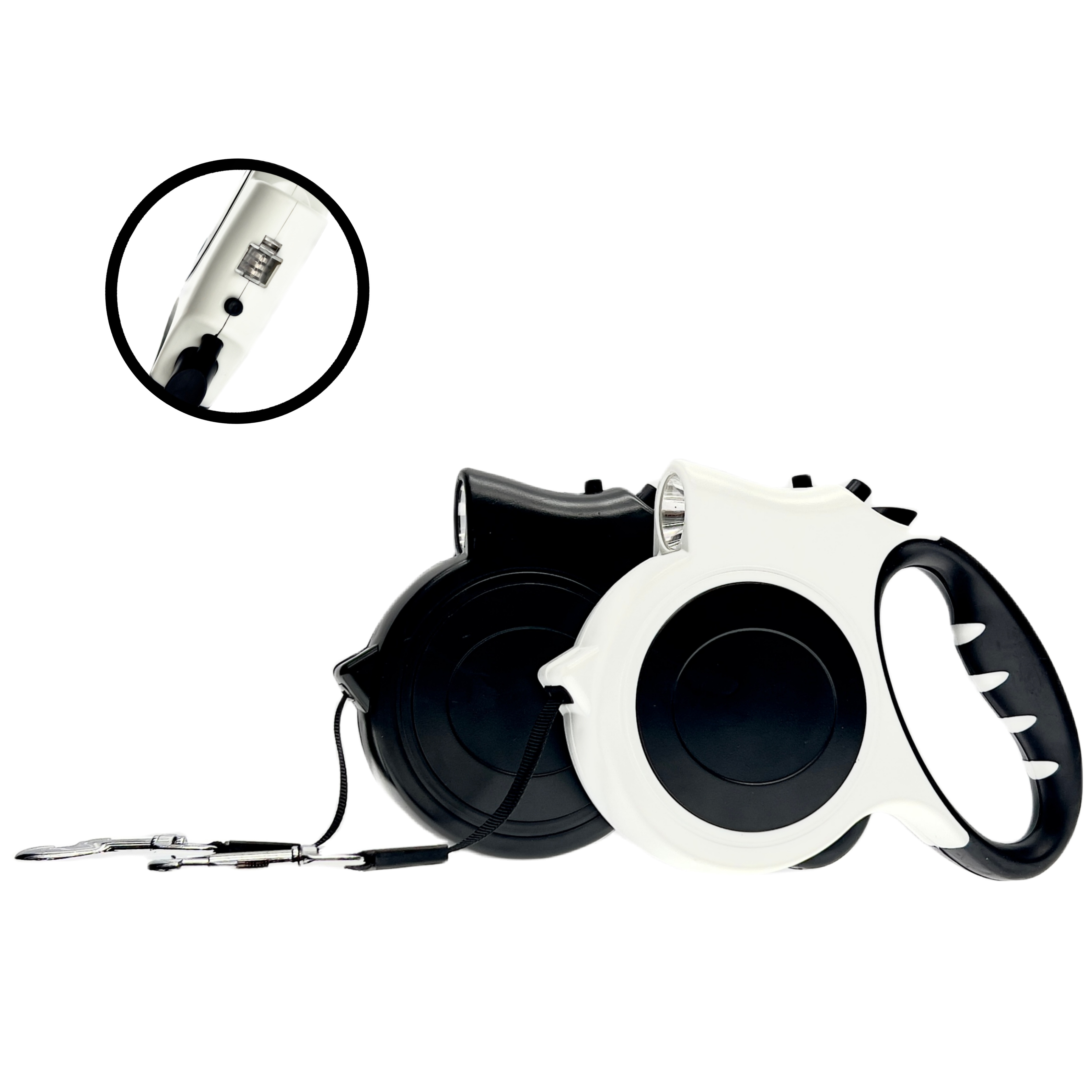 1pc Illuminated Retractable Do - مراجعة Running Gear Dog وسعره