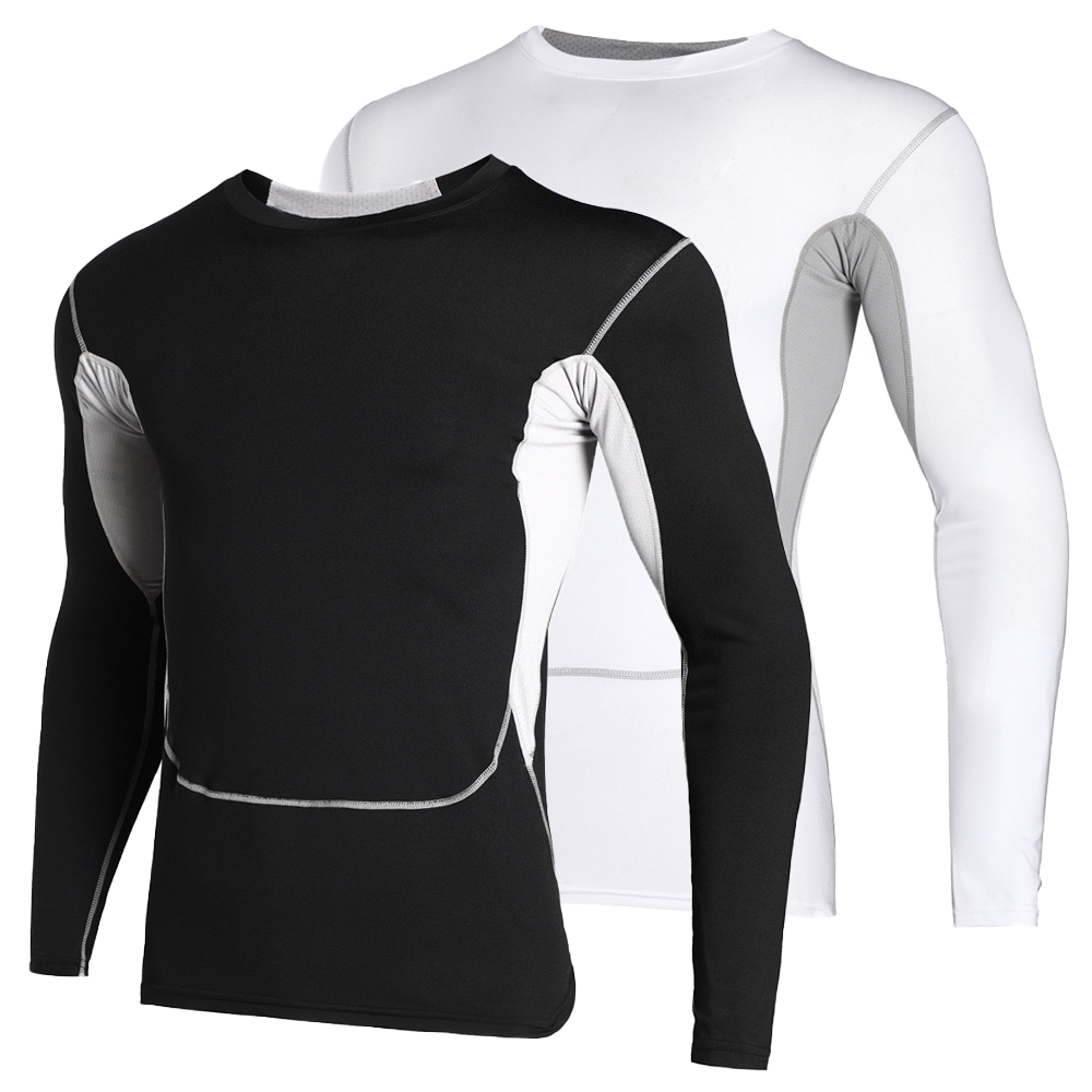 Men's Thermal Compression Tops - مراجعة Running Gear Long Sleeve وسعره