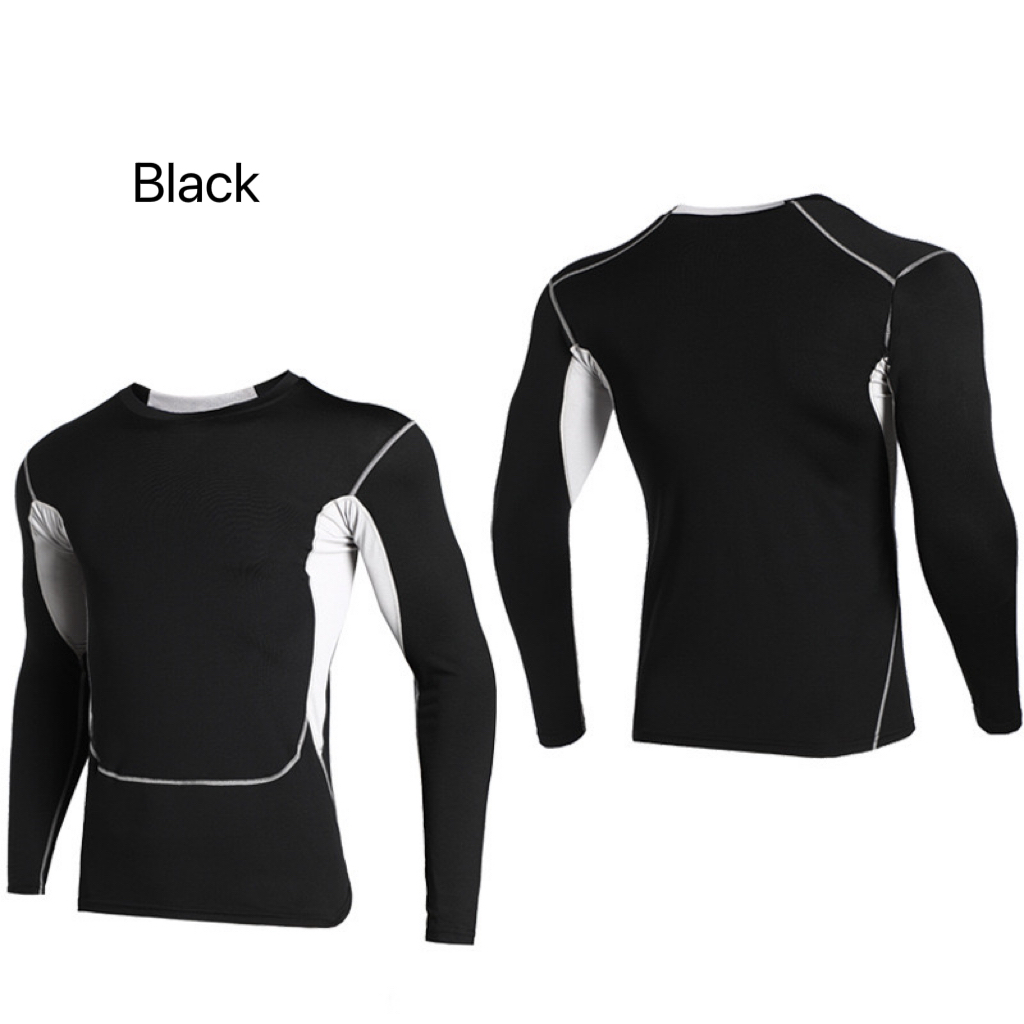 Men's Thermal Compression Tops - مراجعة Running Gear Long Sleeve وسعره