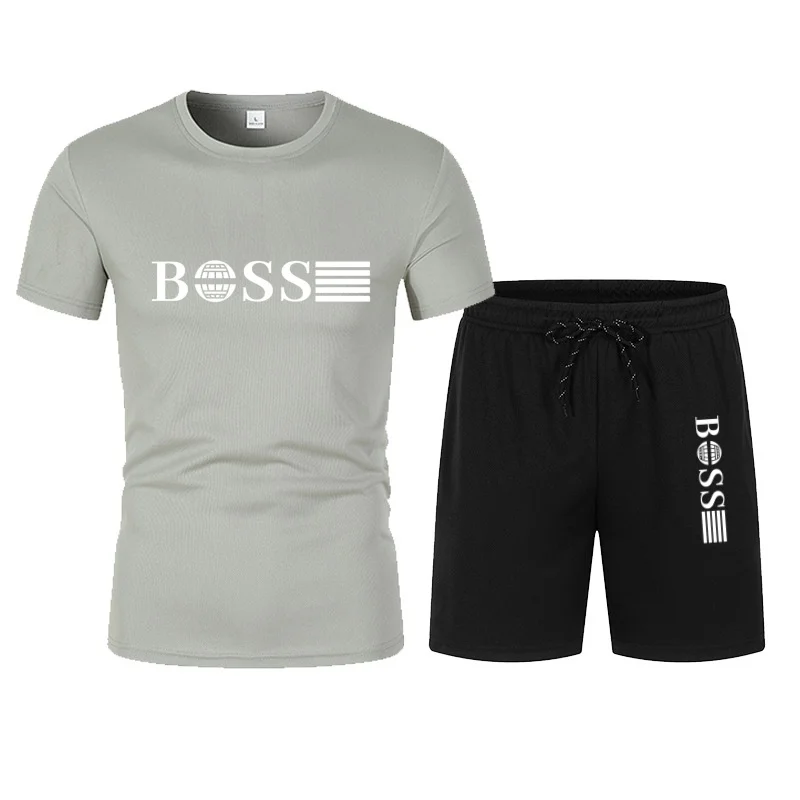 Summer new men's mesh two-piec - مراجعة Running Gear وسعره