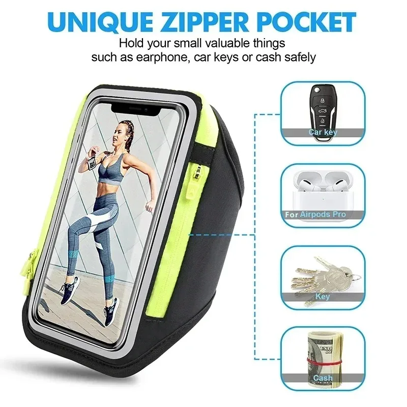 Outdoor Fitness Running Arm Ba - مراجعة Running Gear Backpack وسعره