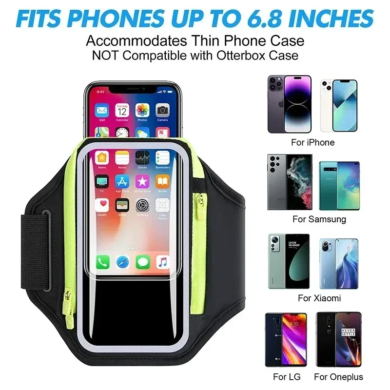 Outdoor Fitness Running Arm Ba - مراجعة Running Gear Backpack وسعره