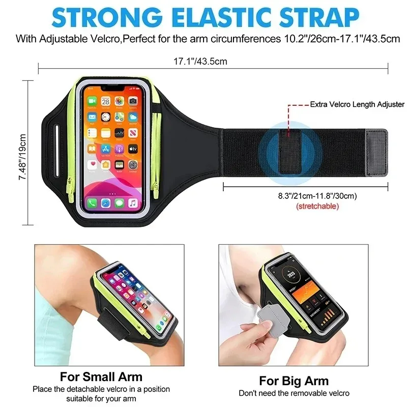 Outdoor Fitness Running Arm Ba - مراجعة Running Gear Backpack وسعره