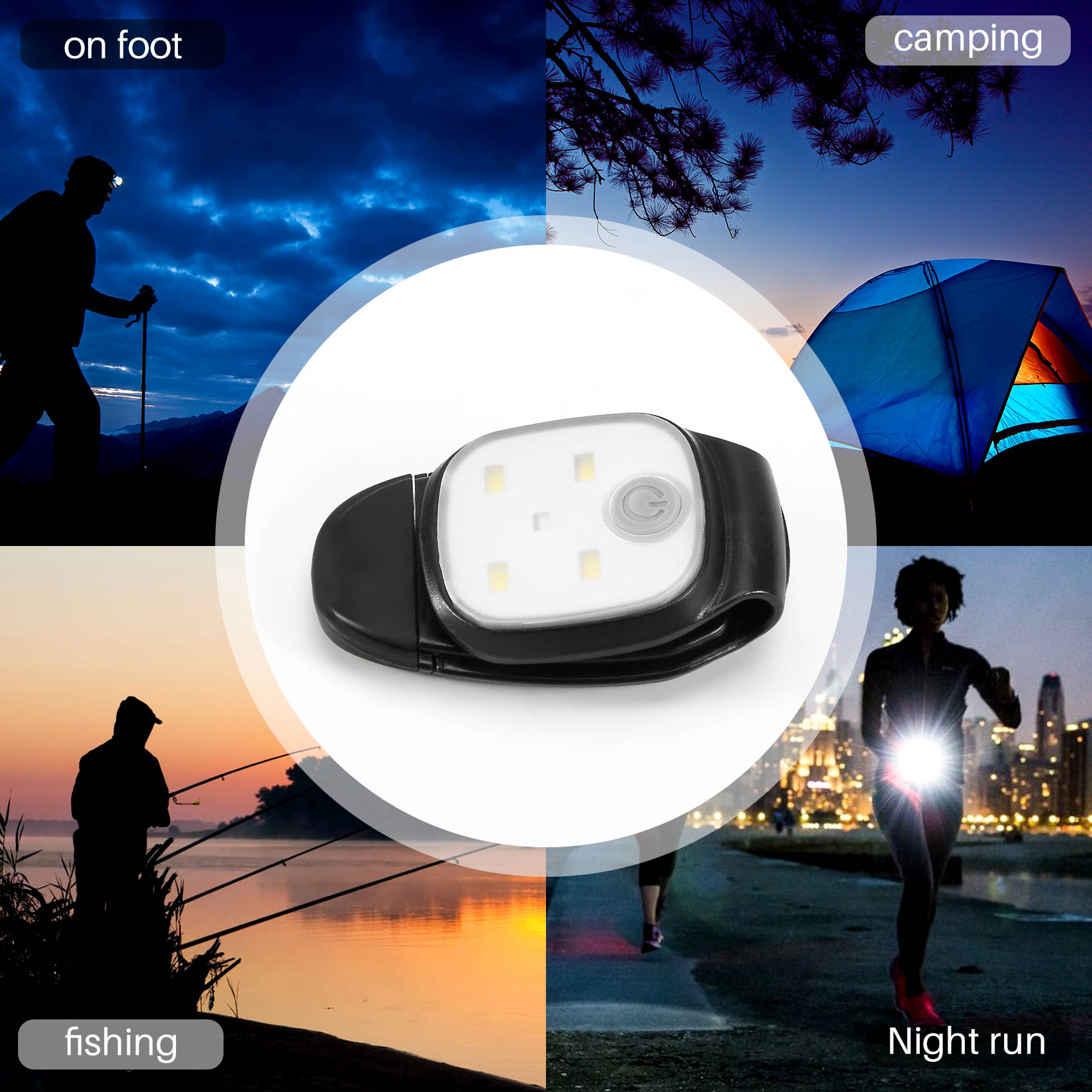 XSXS-Outdoor Night Clip On Run - مراجعة Running Gear Night وسعره