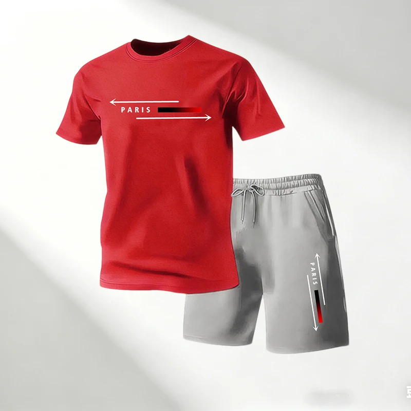 Men Short-sleeved T-shirts Sho - مراجعة Running Gear Quick Dry وسعره