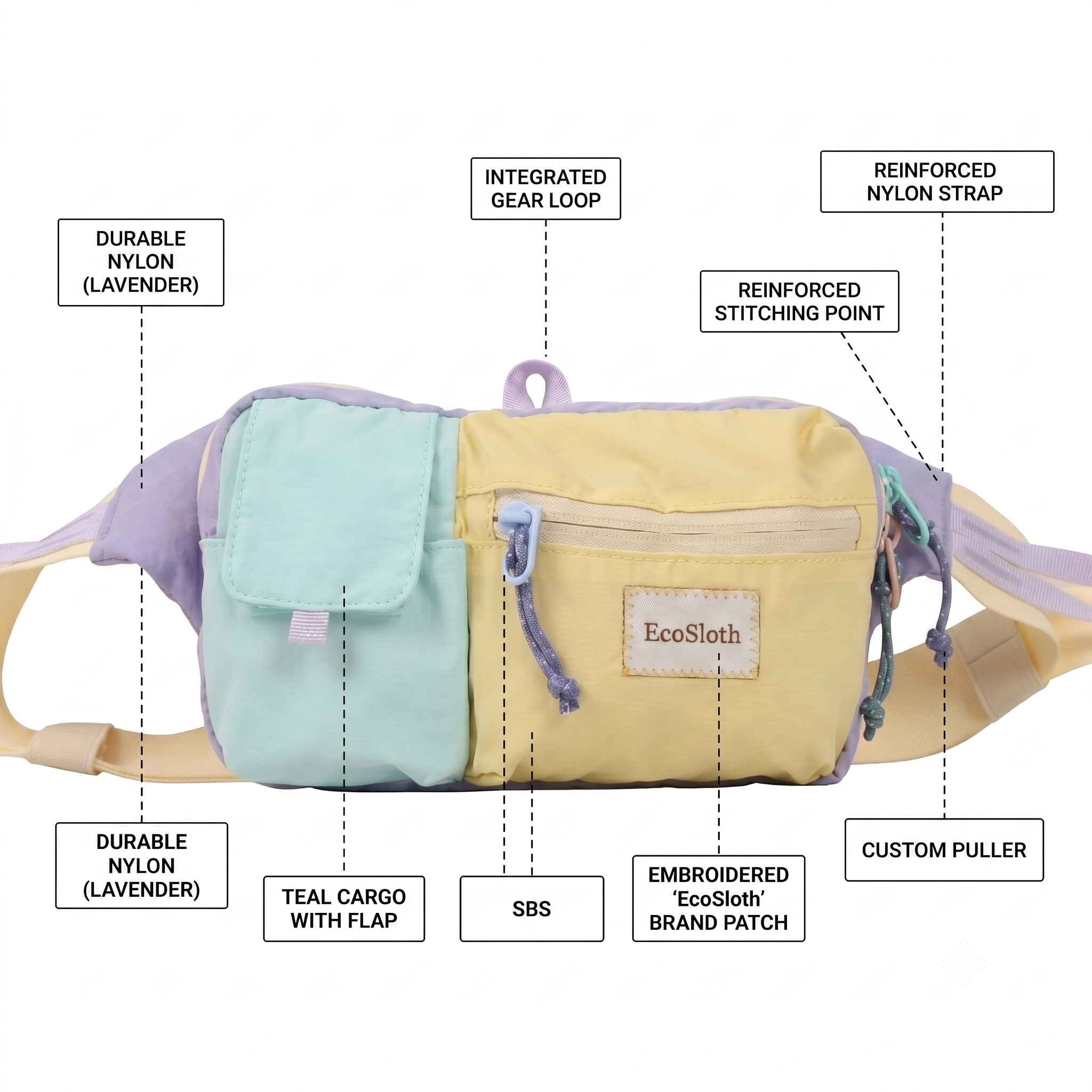 EcoSloth Fanny Packs for Women - مراجعة Running Zwift وسعره