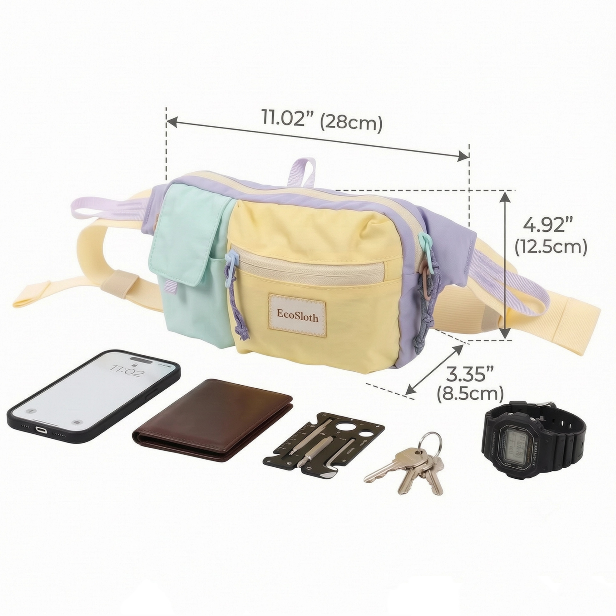 EcoSloth Fanny Packs for Women - مراجعة Running Zwift وسعره