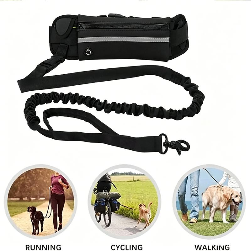 Dog Running Waist Leash Nylon  - مراجعة Running Gear Dog وسعره