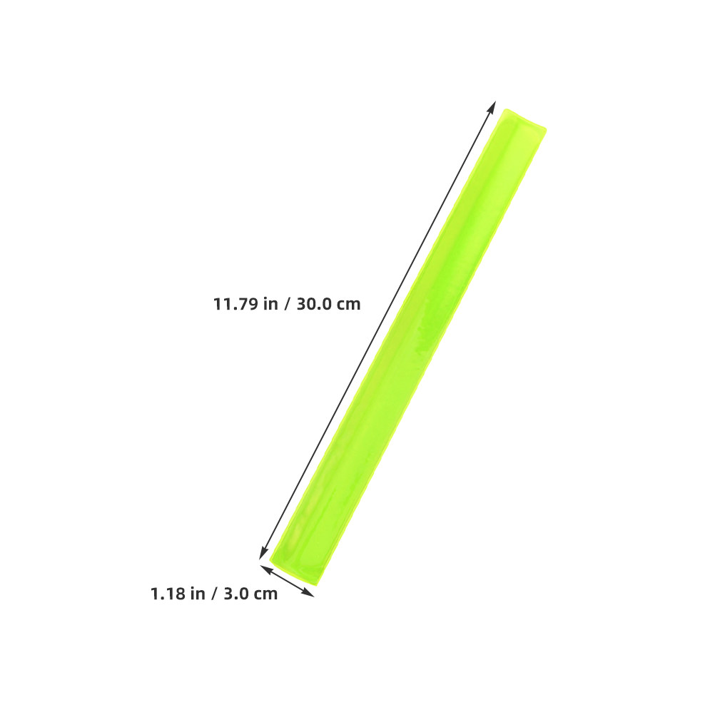 12Pcs Reflective Slap Bracelet - مراجعة Running Gear Night وسعره