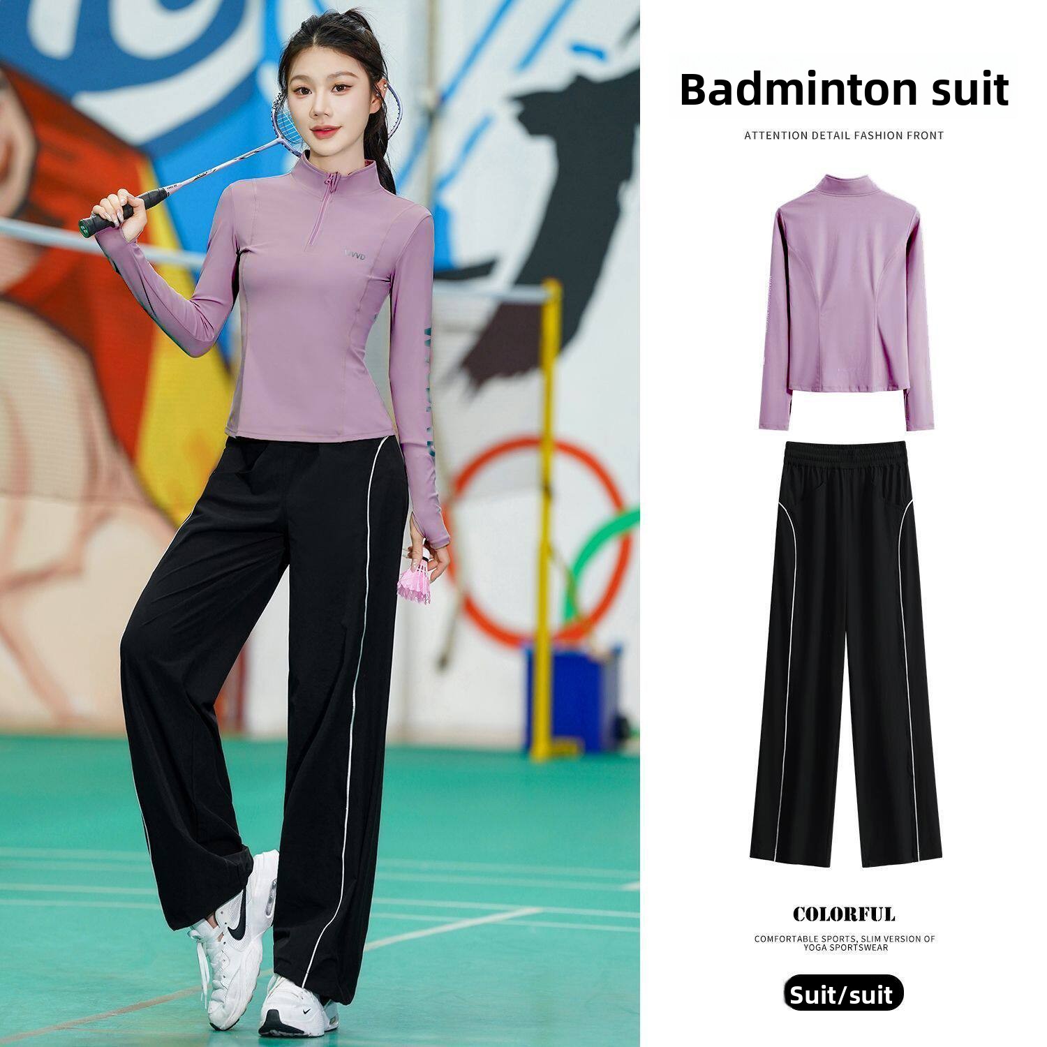 Women's Running Yoga Clothes S - مراجعة Running Gear Long Sleeve وسعره