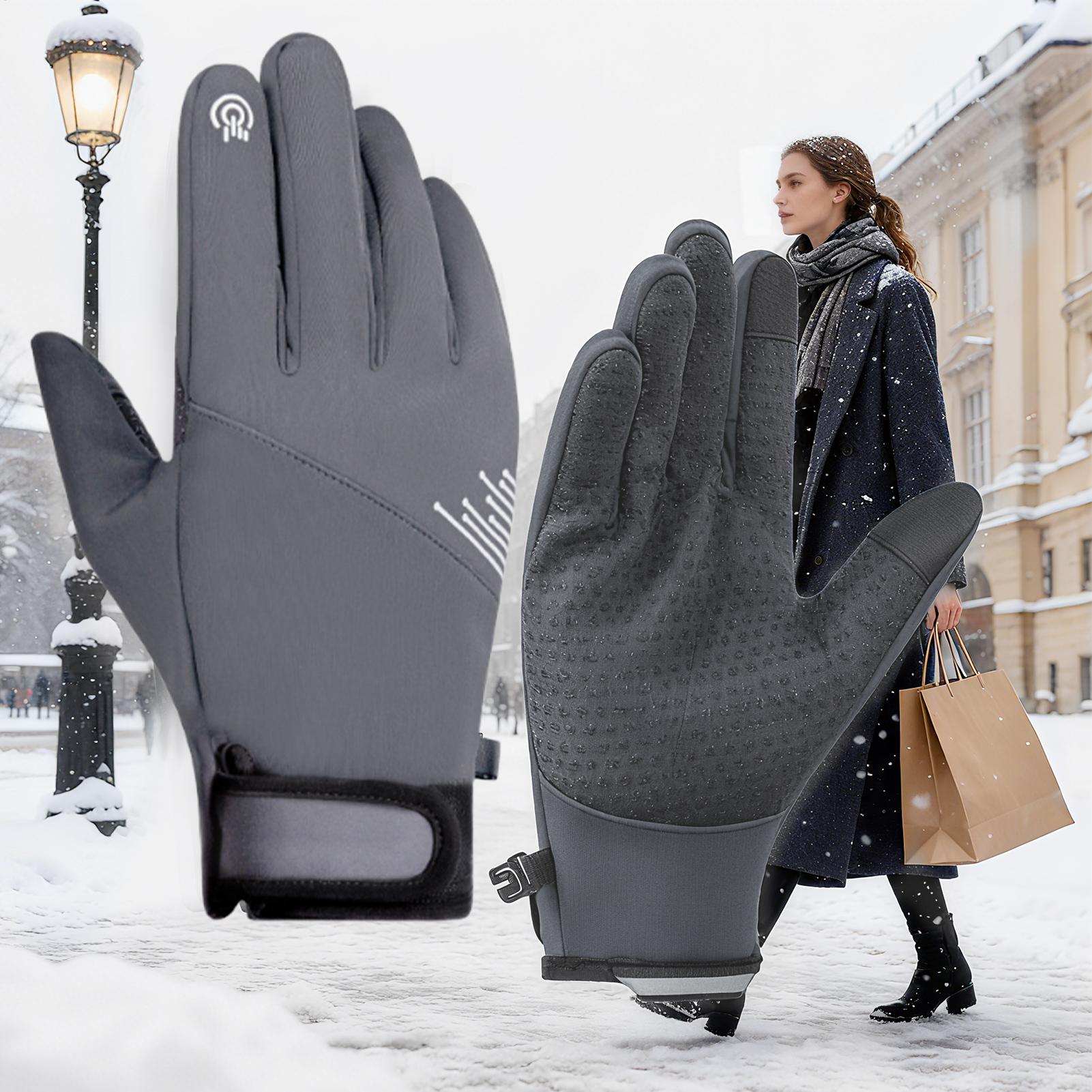 Winter Gloves Women Windproof  - مراجعة Running Gear In The Cold وسعره