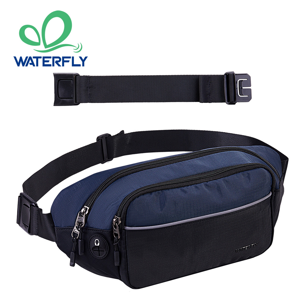 WATERFLY Fanny Pack Waist Bag  - مراجعة Running Zwift وسعره