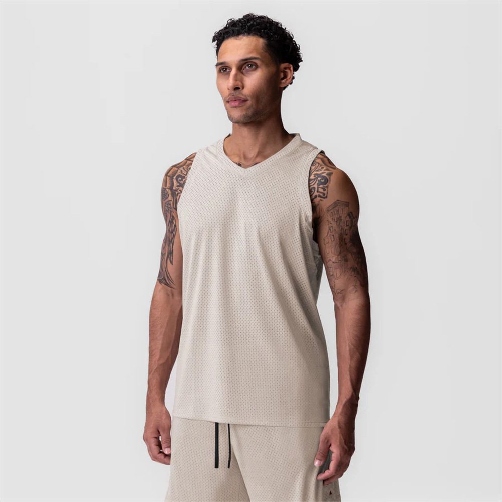 Men's clothes tank top Gym t-s - مراجعة Running Gear Quick Dry وسعره