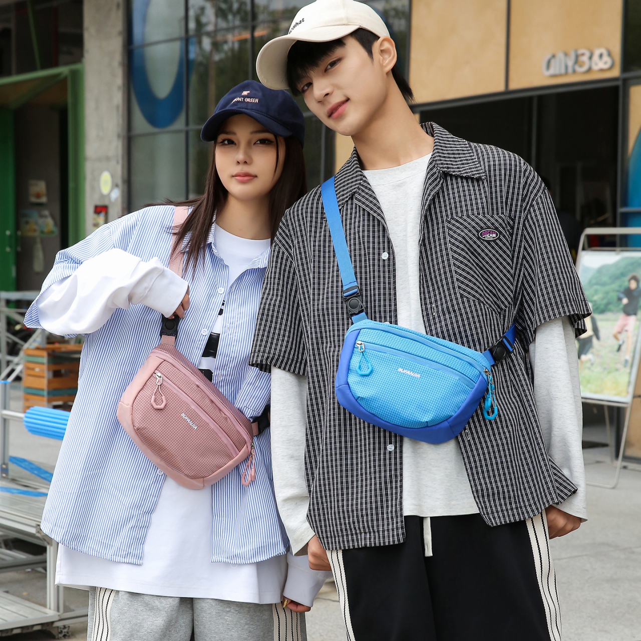 Waist Bag Unisex Nylon Large C - مراجعة Running Zwift وسعره