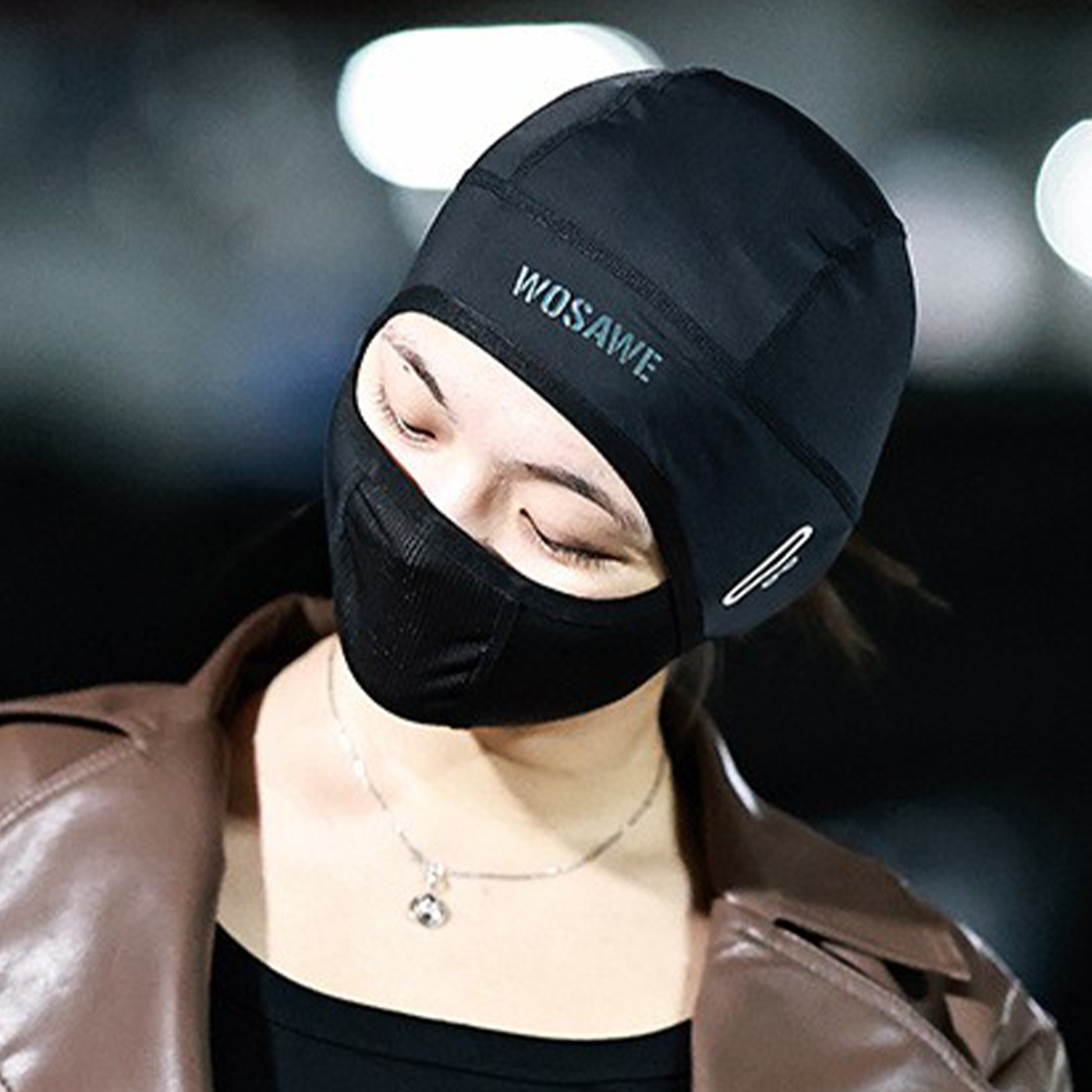 WOSAWE Unisex Full Face Mask,  - مراجعة Running Gear Quick Dry وسعره