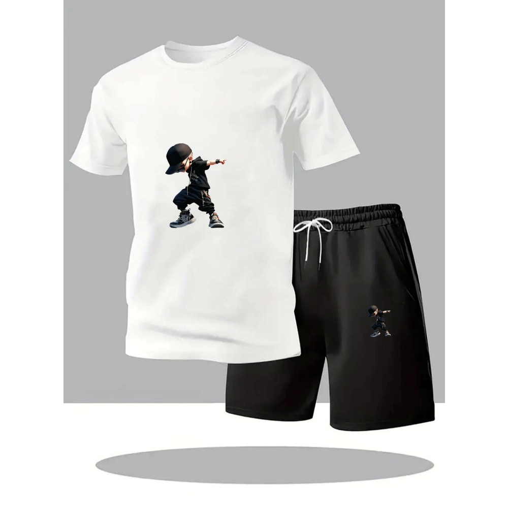 Summer Men's T-Shirts Sets Rou - مراجعة Running Gear وسعره